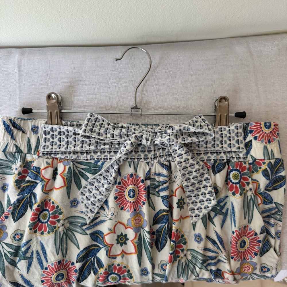 Echo Sz Sm Floral Print Women's Shorts 0025 - Picture 4 of 12